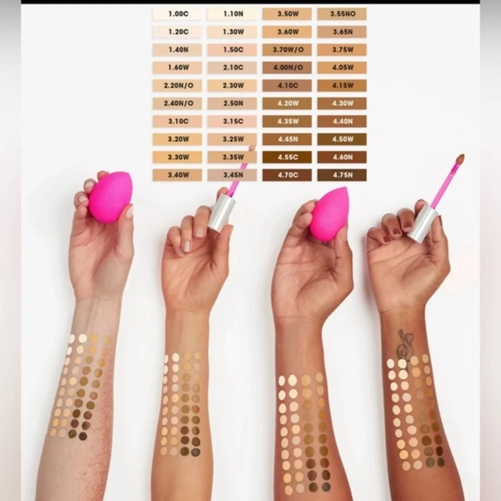 Beautyblender Bounce 4.20W Deep Golden Concealer Lot 4 full size concealers bulk